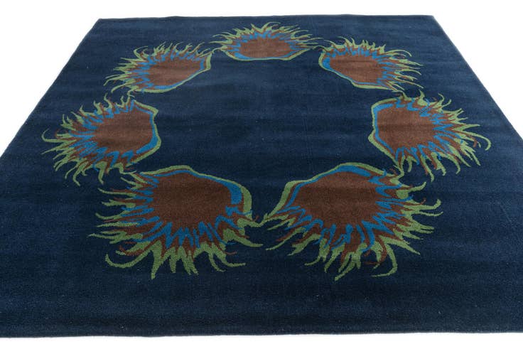 Detail image of 7' 5 x 7' 6 Agra Square Rug