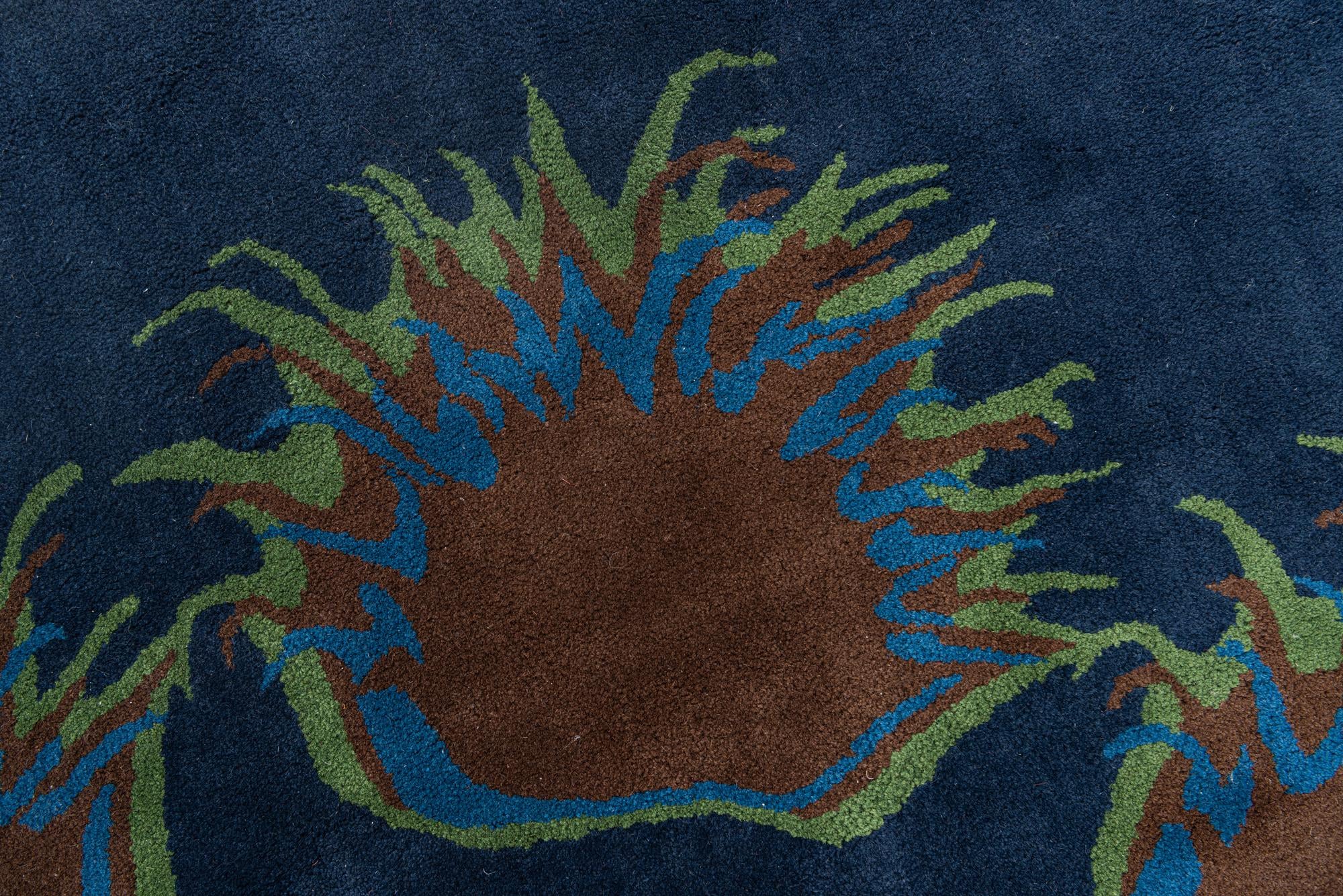 7' 6 x 7' 6 Agra Square Rug
