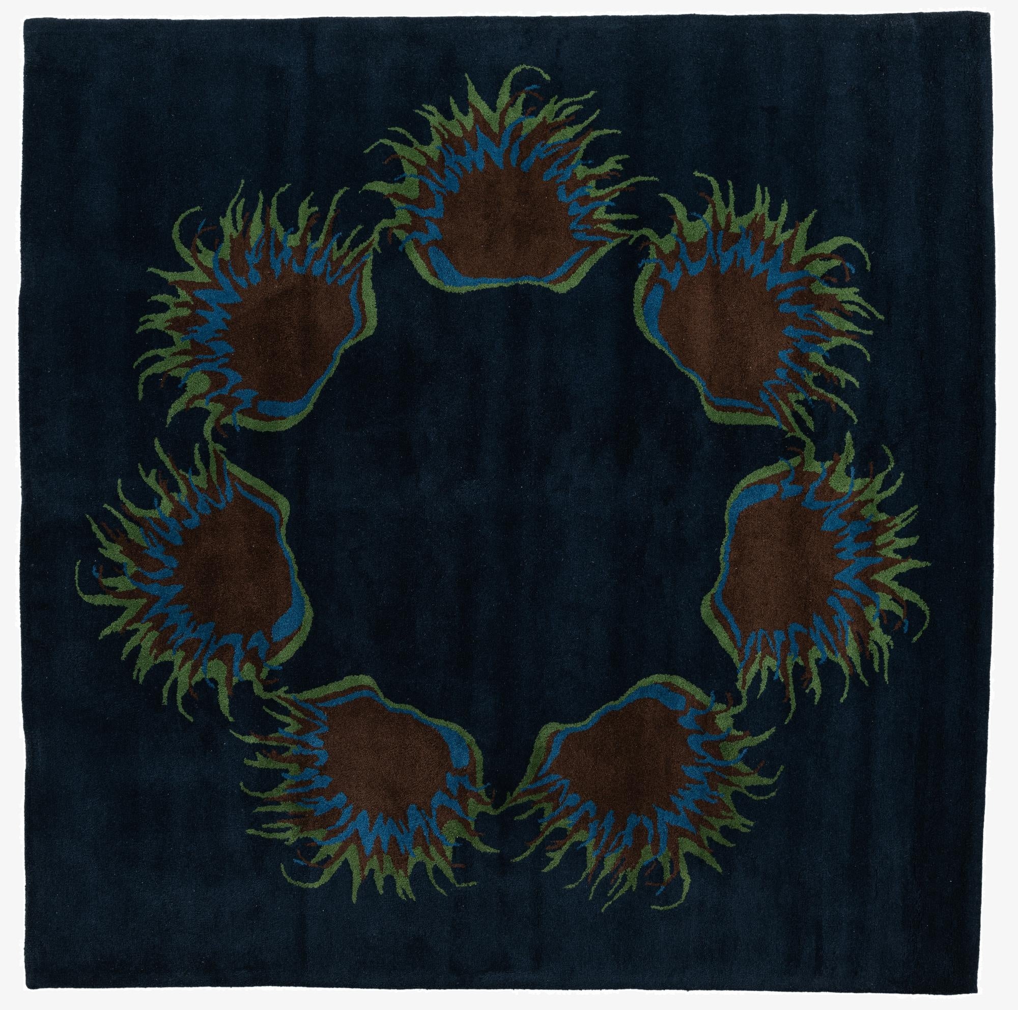 7' 5 x 7' 5 Agra Square Rug