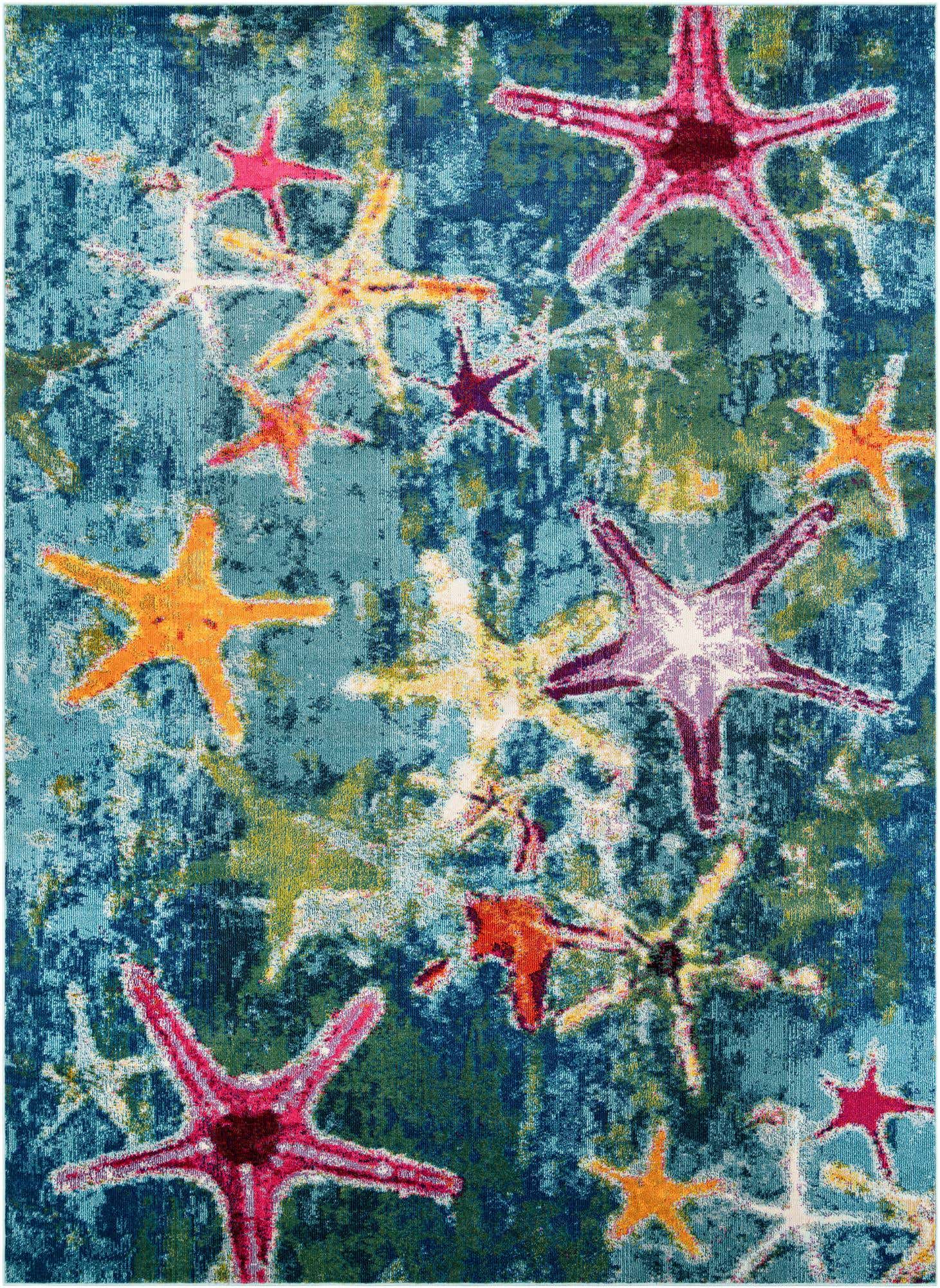 10' x 10' Washable Amalfi Square Rug