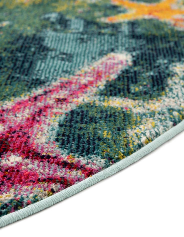 Detail image of 10' x 10' Washable Amalfi Square Rug