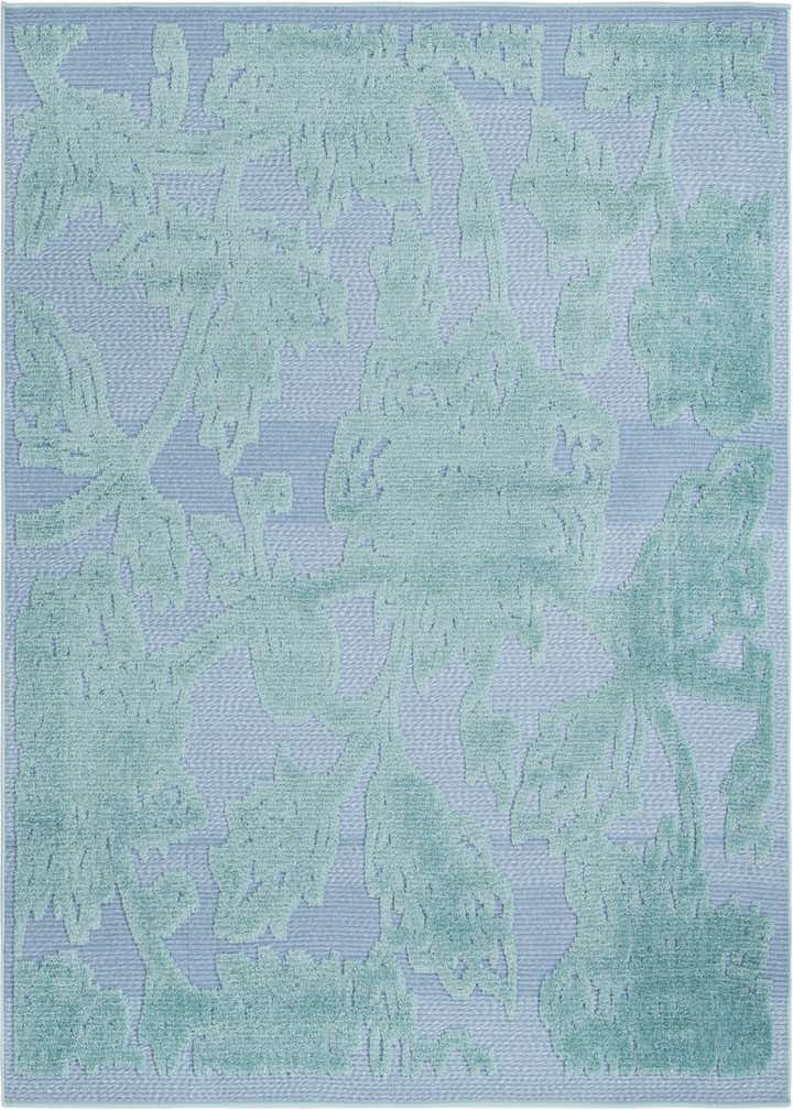 5' 3 x 5' 3 Easy-Clean Aruba Indoor / Outdoor Square Rug