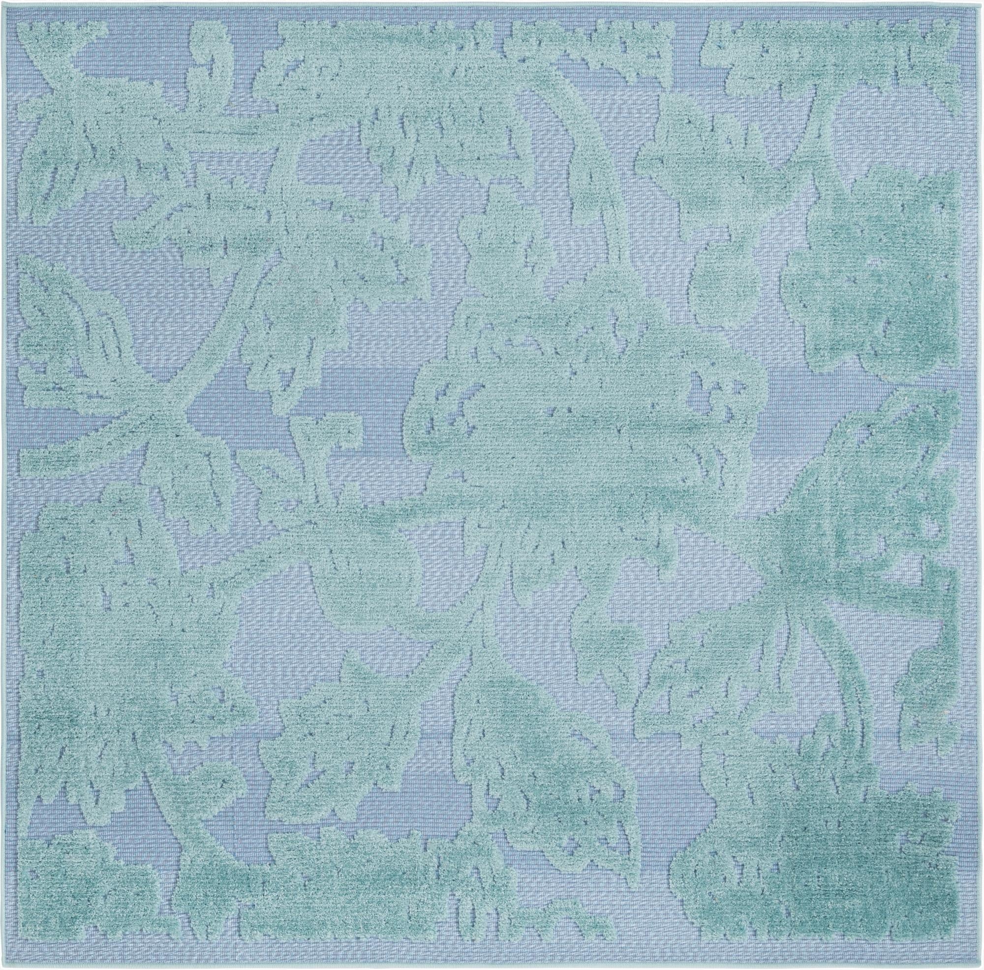 160cm x 160cm  Washable Aruba Indoor / Outdoor Square Rug