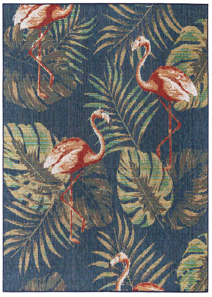 7' 10 x 7' 10 Easy-Clean Baja Indoor / Outdoor Square Rug