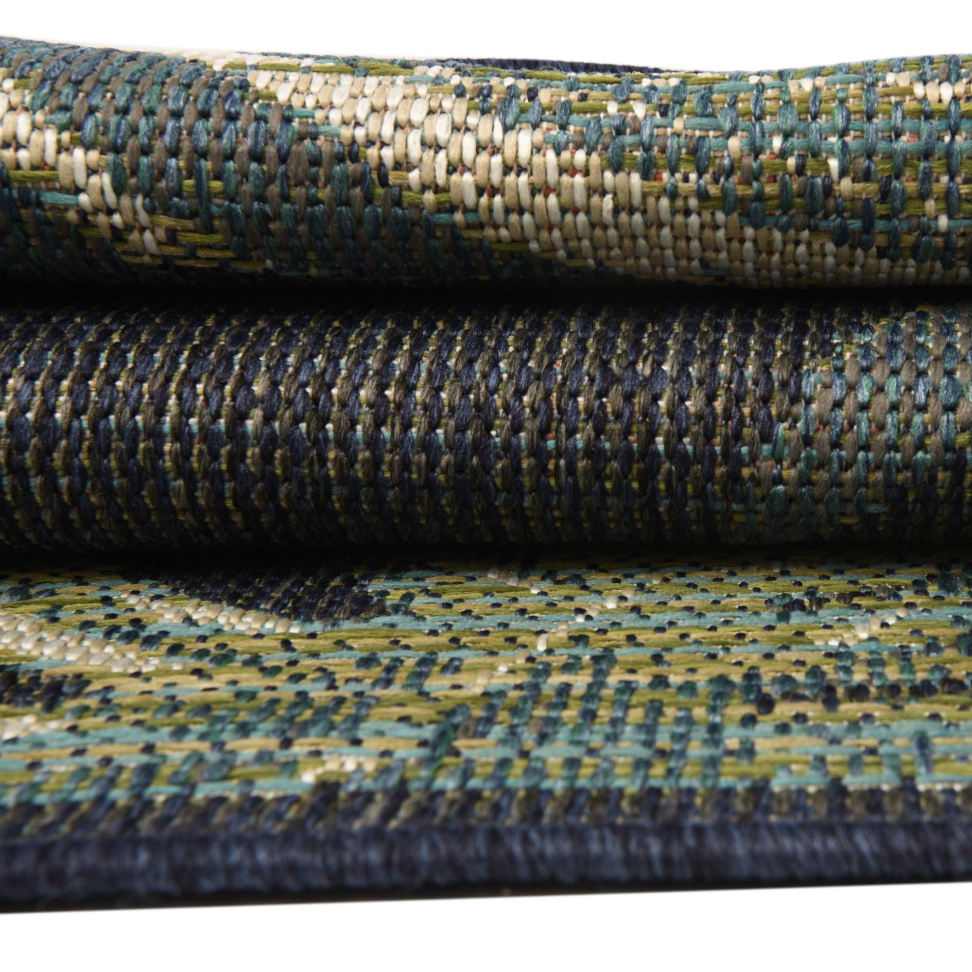 5' 3 x 5' 3 Easy-Clean Baja Indoor / Outdoor Square Rug