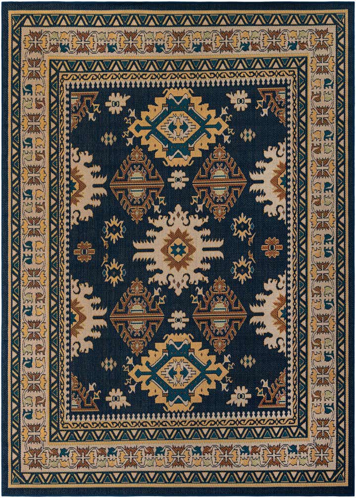 10' x 10' Easy-Clean Baja Indoor / Outdoor Square Rug