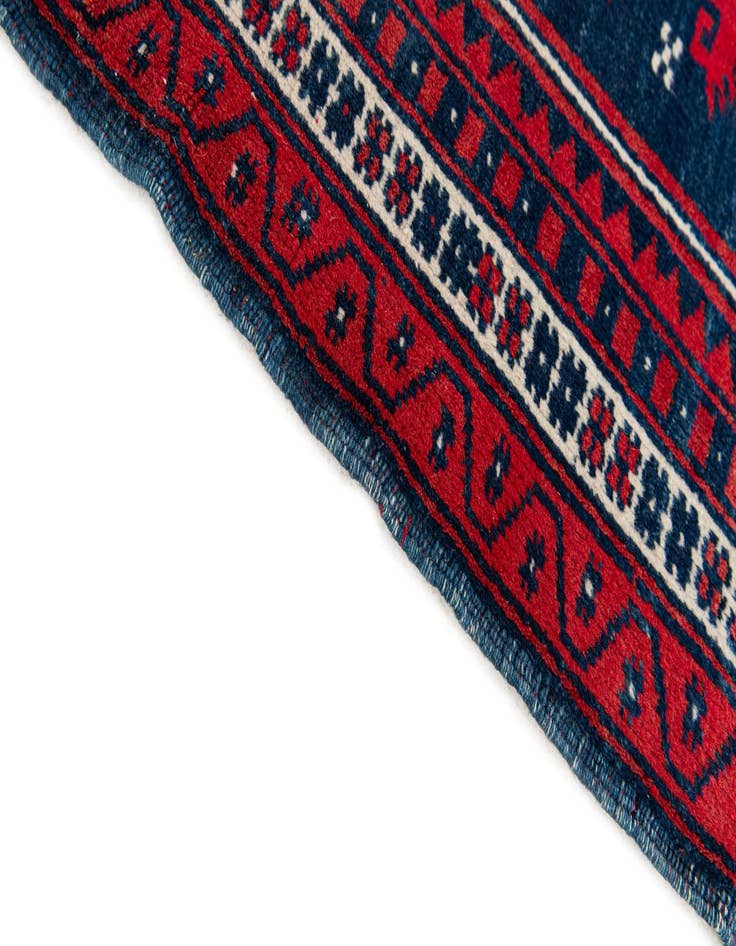 Detail image of 2' 8 x 3' 3  Hand Knotted Balouch Persian Wool Square Rug