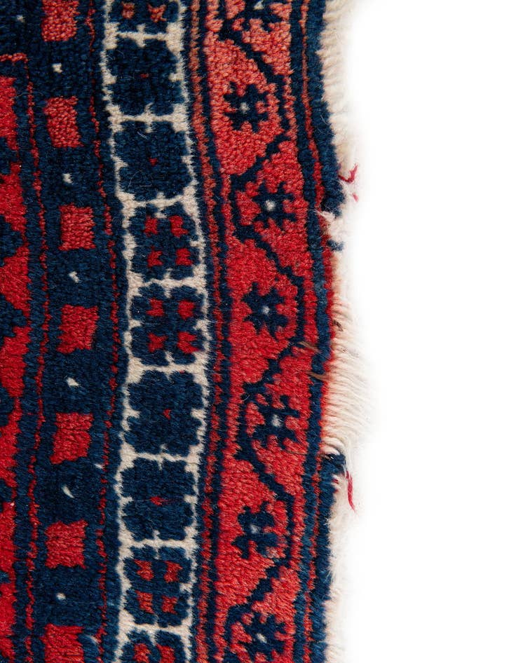 Detail image of 2' 8 x 3' 3  Hand Knotted Balouch Persian Wool Square Rug