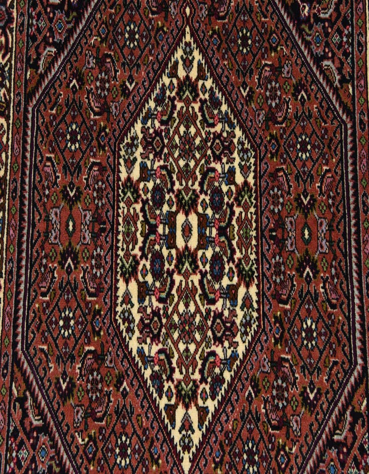 Detail image of 2' 7 x 3' 5 Hand Knotted Bidjar Persian Wool Square Rug