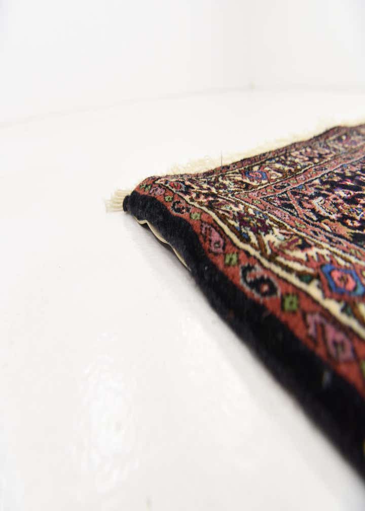 2' 7 x 3' 5 Hand Knotted Bidjar Persian Wool Square Rug