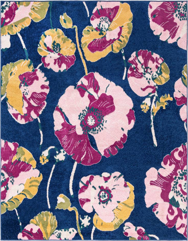 Detail image of 7' 10 x 7' 10 Bloom Square Rug