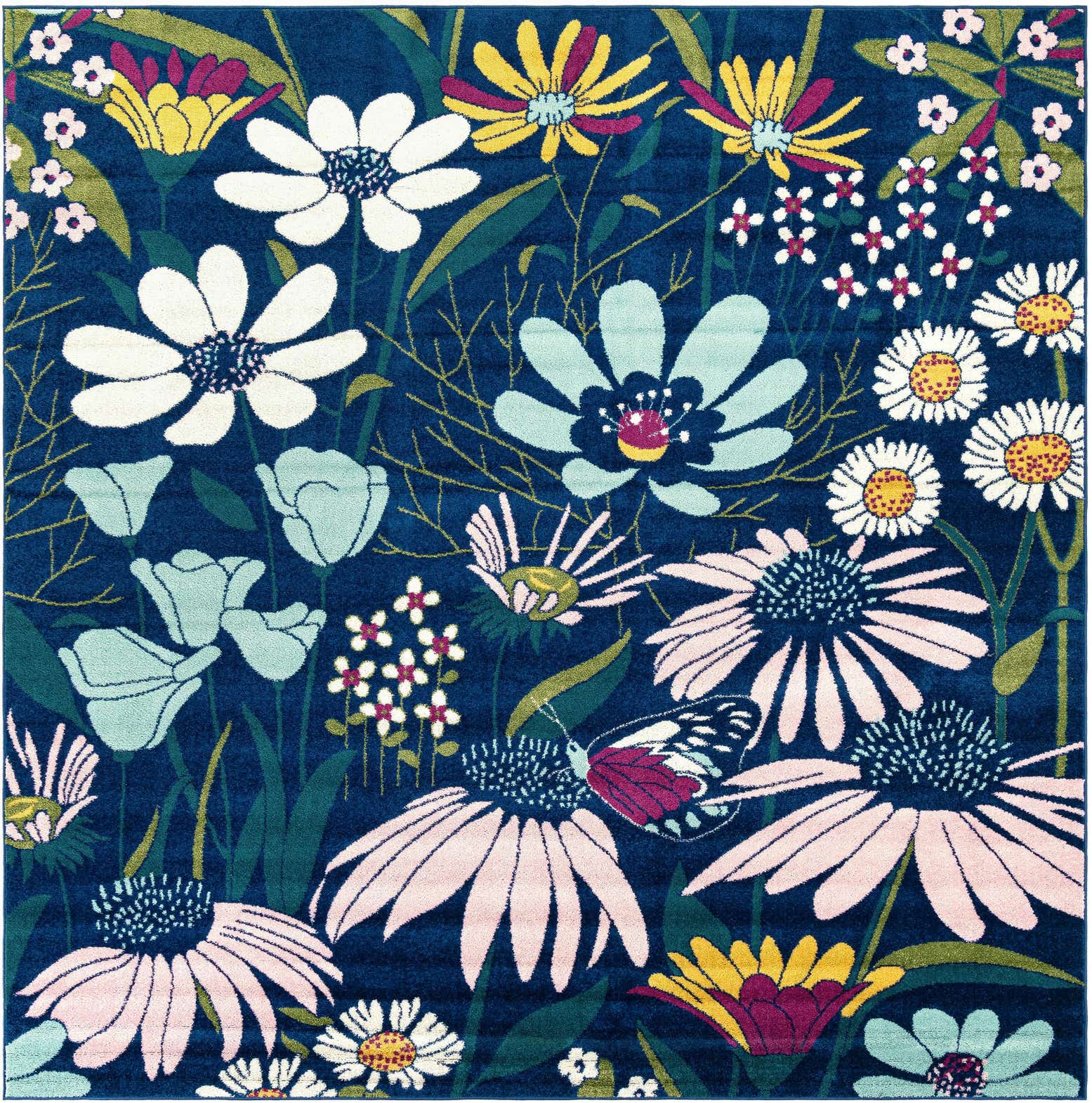 305cm x 305cm Bloom Square Rug