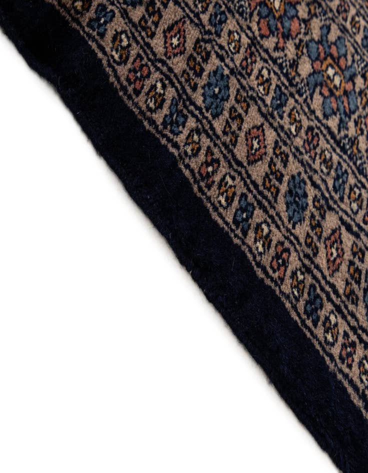 Detail image of 6' 4 x 6' 8  Hand Knotted Bokhara Oriental Wool Square Rug