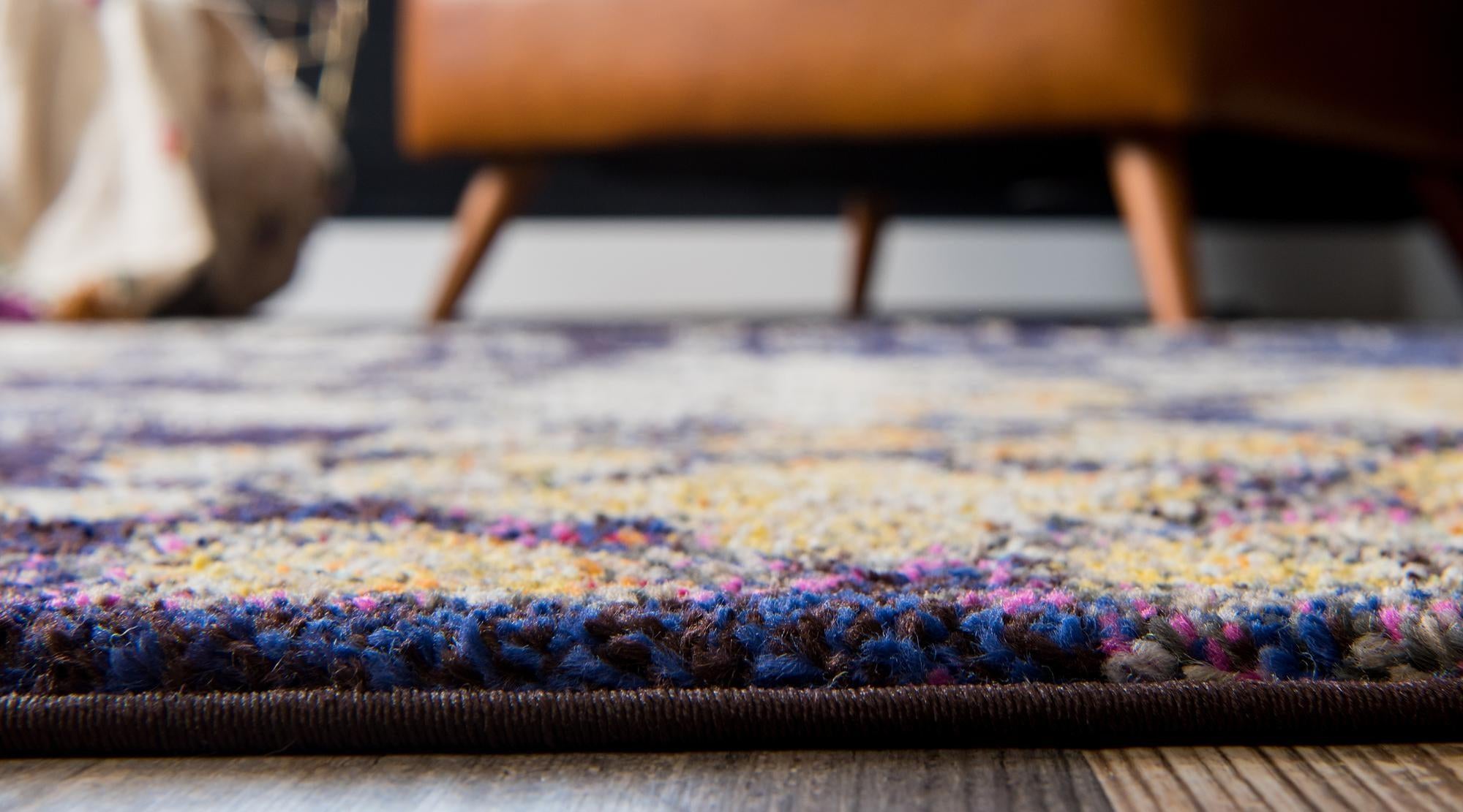 8' x 8' Washable Carnevale Square Rug