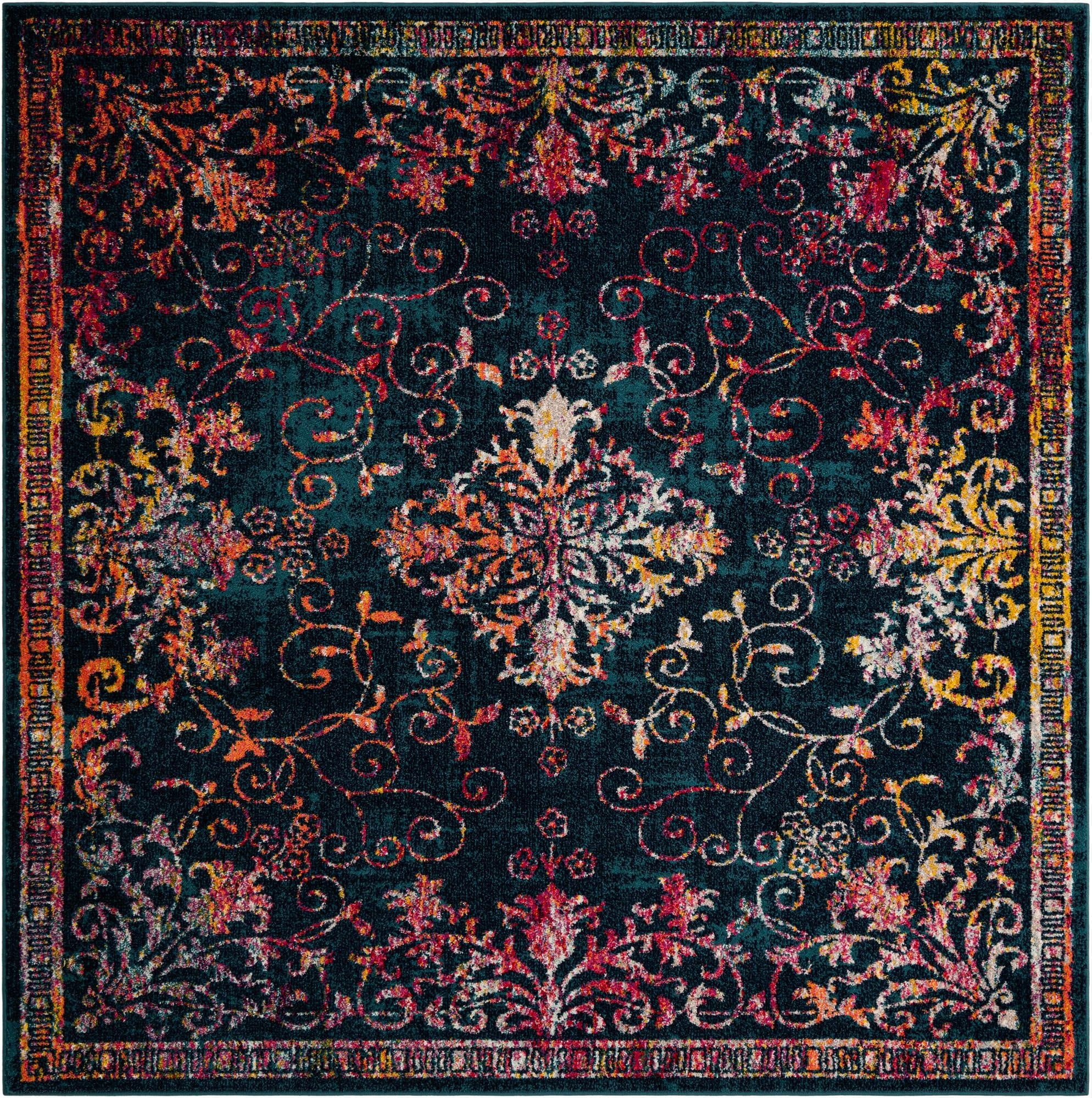 7' 10 x 7' 10 Carrington Square Rug