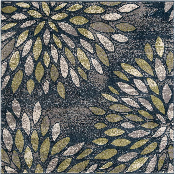5' x 5' Charleston Square Rug