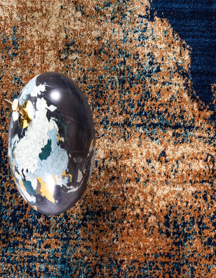 Detail image of 4' 5 x 4' 5 Charlestown Square Rug