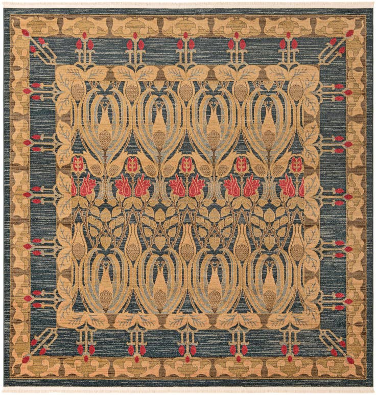 Detail image of 8' x 8' Chelsea Square Rug