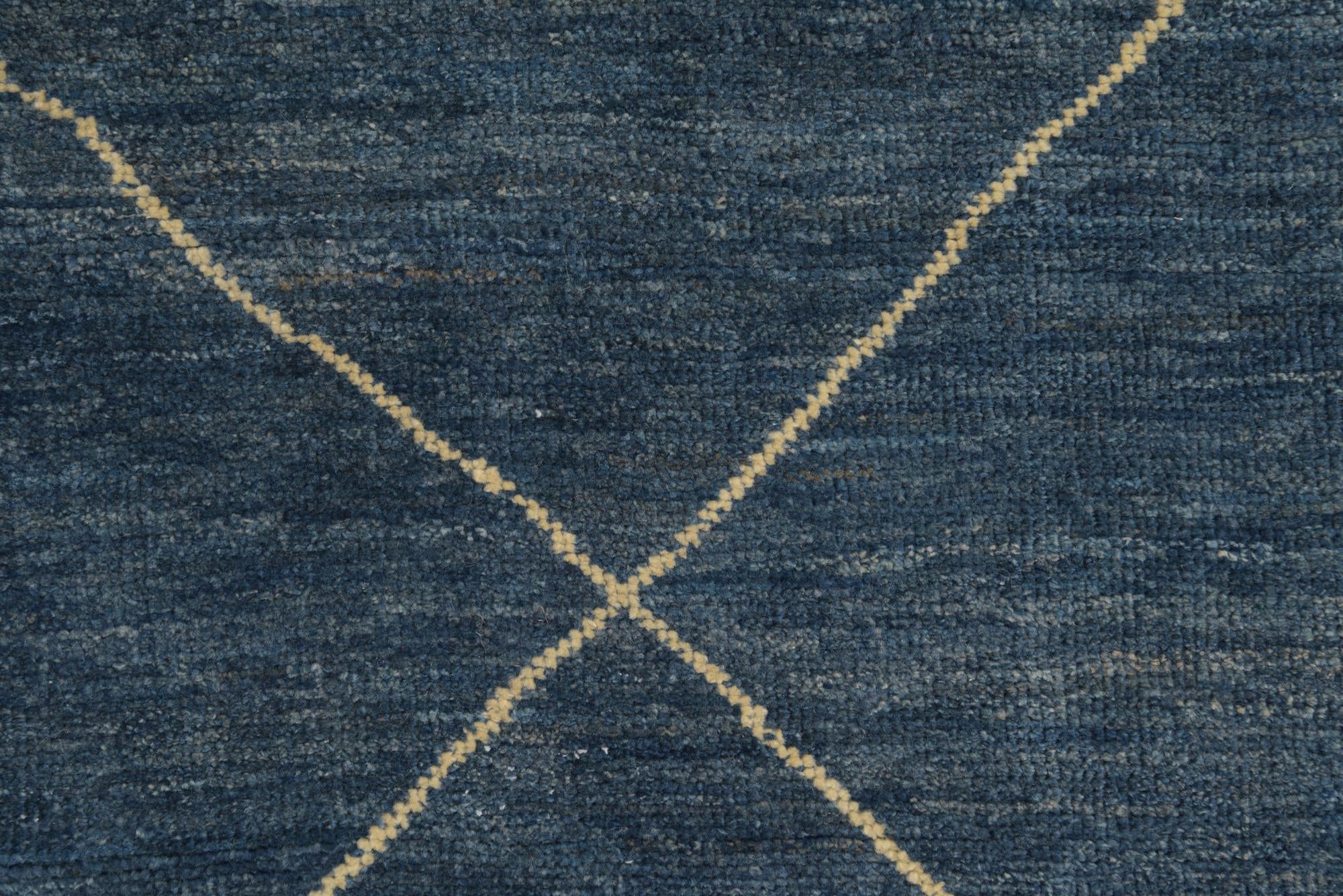 5' x 6' 4 Hand Knotted Darya Wool Square Rug