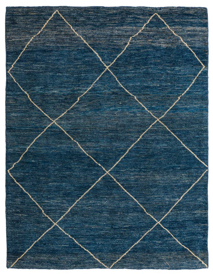 Detail image of 5' x 6' 4 Hand Knotted Darya Wool Square Rug