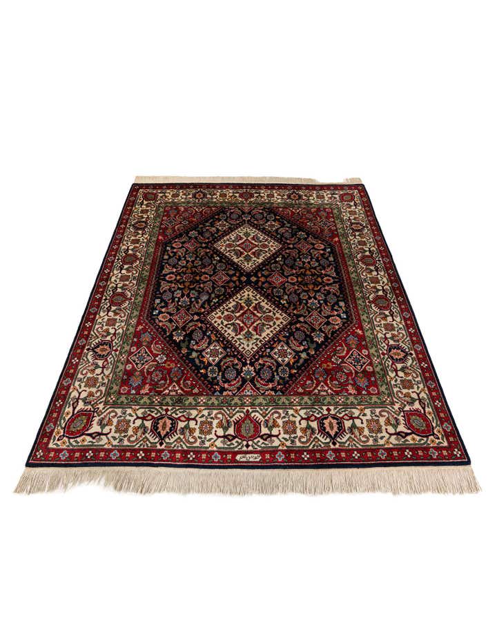 7' 5 x 8' 8 Hand Knotted Farahan Oriental Wool Square Rug