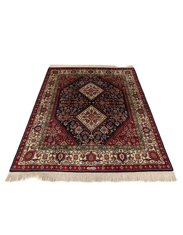 Detail image of 7' 5 x 8' 8 Hand Knotted Farahan Oriental Wool Square Rug