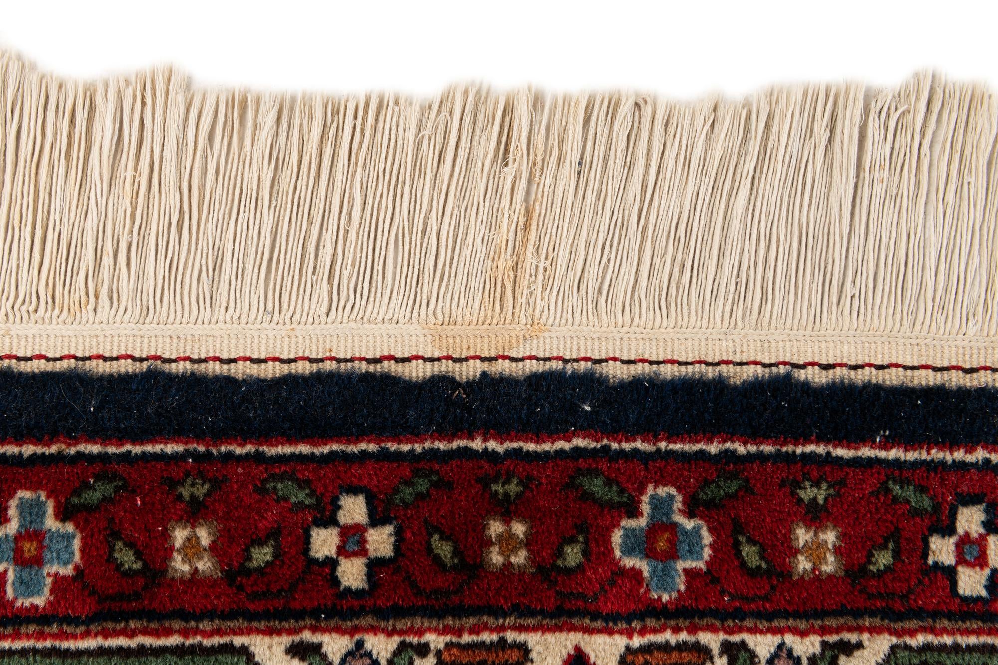 7' 5 x 8' 8 Hand Knotted Farahan Oriental Wool Square Rug