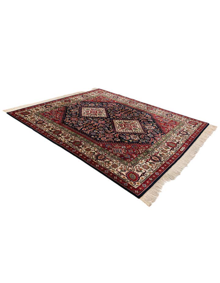 7' 5 x 8' 8 Hand Knotted Farahan Oriental Wool Square Rug