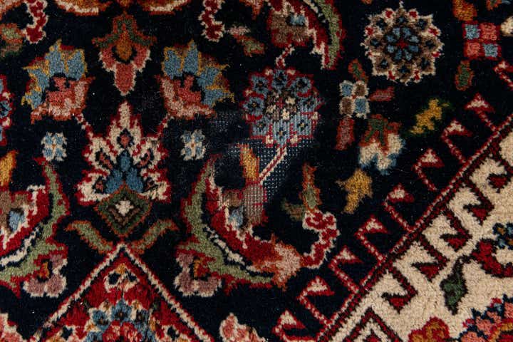 7' 5 x 8' 8 Hand Knotted Farahan Oriental Wool Square Rug