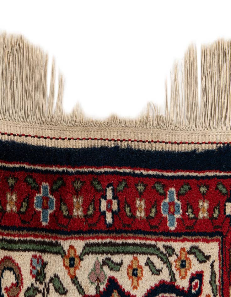 Detail image of 7' 5 x 8' 8  Hand Knotted Farahan Oriental Wool Square Rug