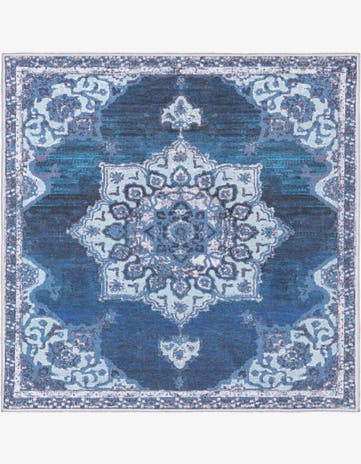 7' 3 x 7' 3 Washable Francesca Square Rug