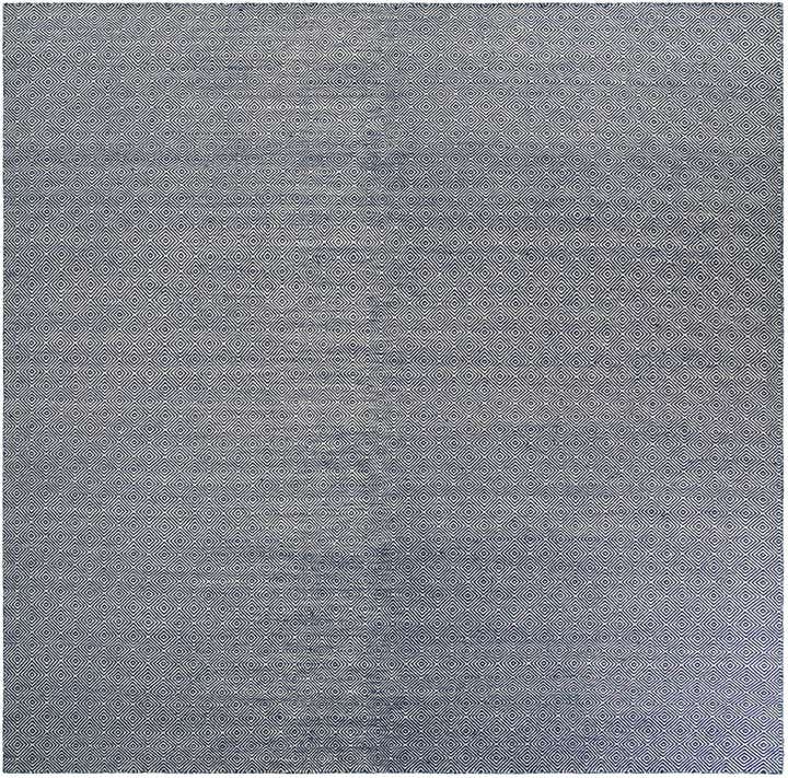 12' x 12' Hand Woven Geo Trellis Flatweave Square Rug