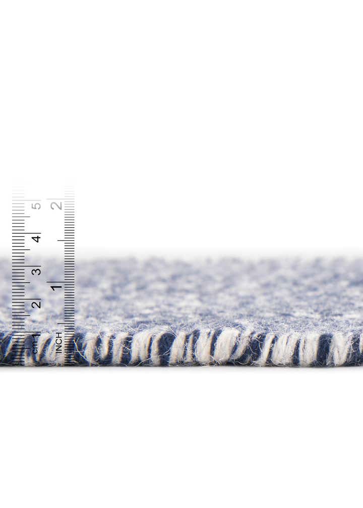 10' x 10' Hand Woven Geo Trellis Flatweave Square Rug