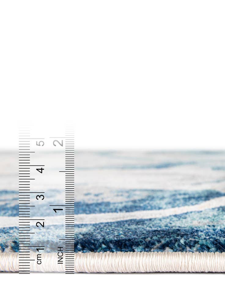 Detail image of 5' 3 x 5' 3 Gossamer Square Rug