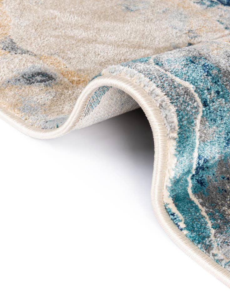 Detail image of 5' 3 x 5' 3 Gossamer Square Rug