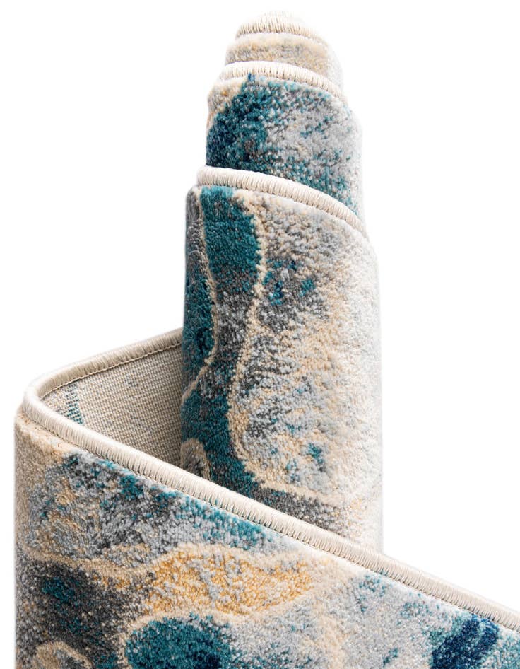 Detail image of 5' 3 x 5' 3 Gossamer Square Rug