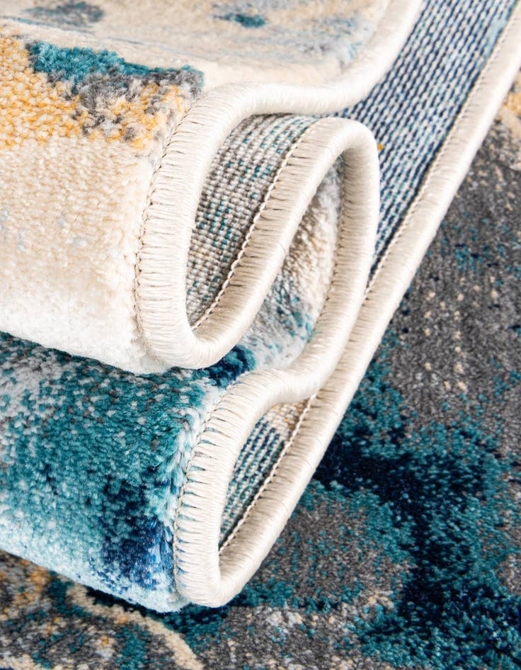 Detail image of 5' 3 x 5' 3 Gossamer Square Rug
