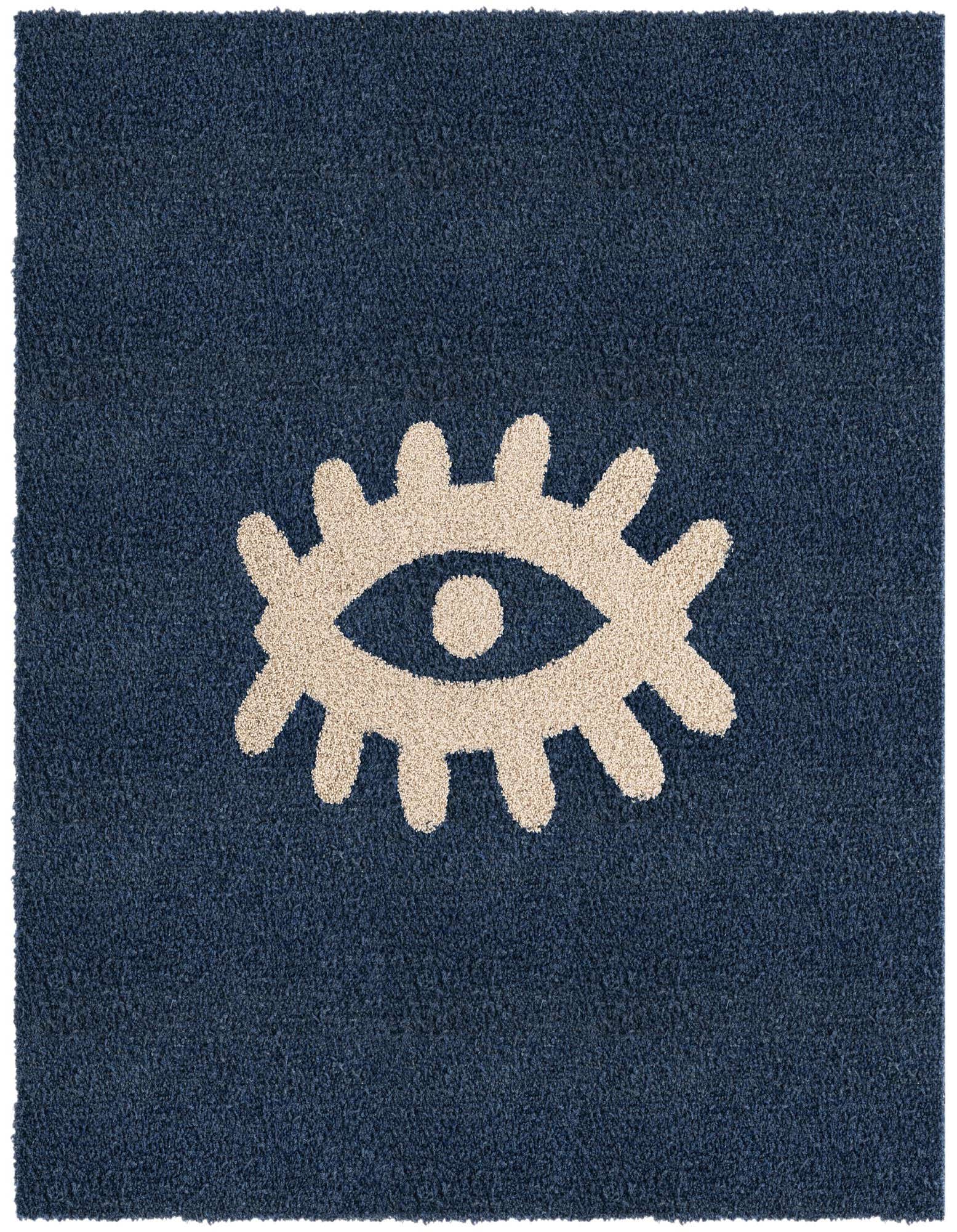 3' 3 x 3' 3 Handtufted Wool Square Rug