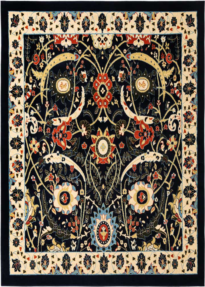 7' 10 x 7' 10 Isfahan Design Square Rug