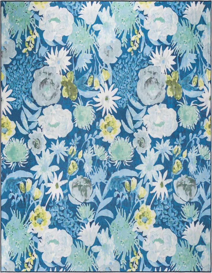 Detail image of 10' x 10' Easy-Clean Jill Zarin Caribbean Indoor / Outdoor Square Rug