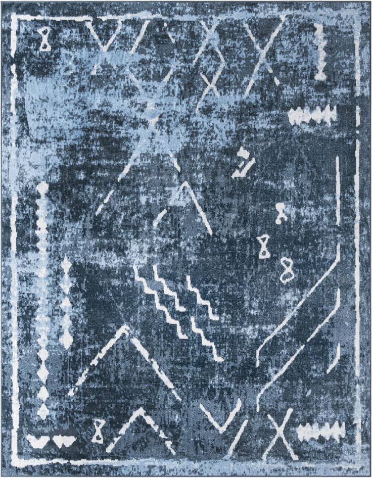 Detail image of 7' 10 x 7' 10 Kamala Washable Square Rug