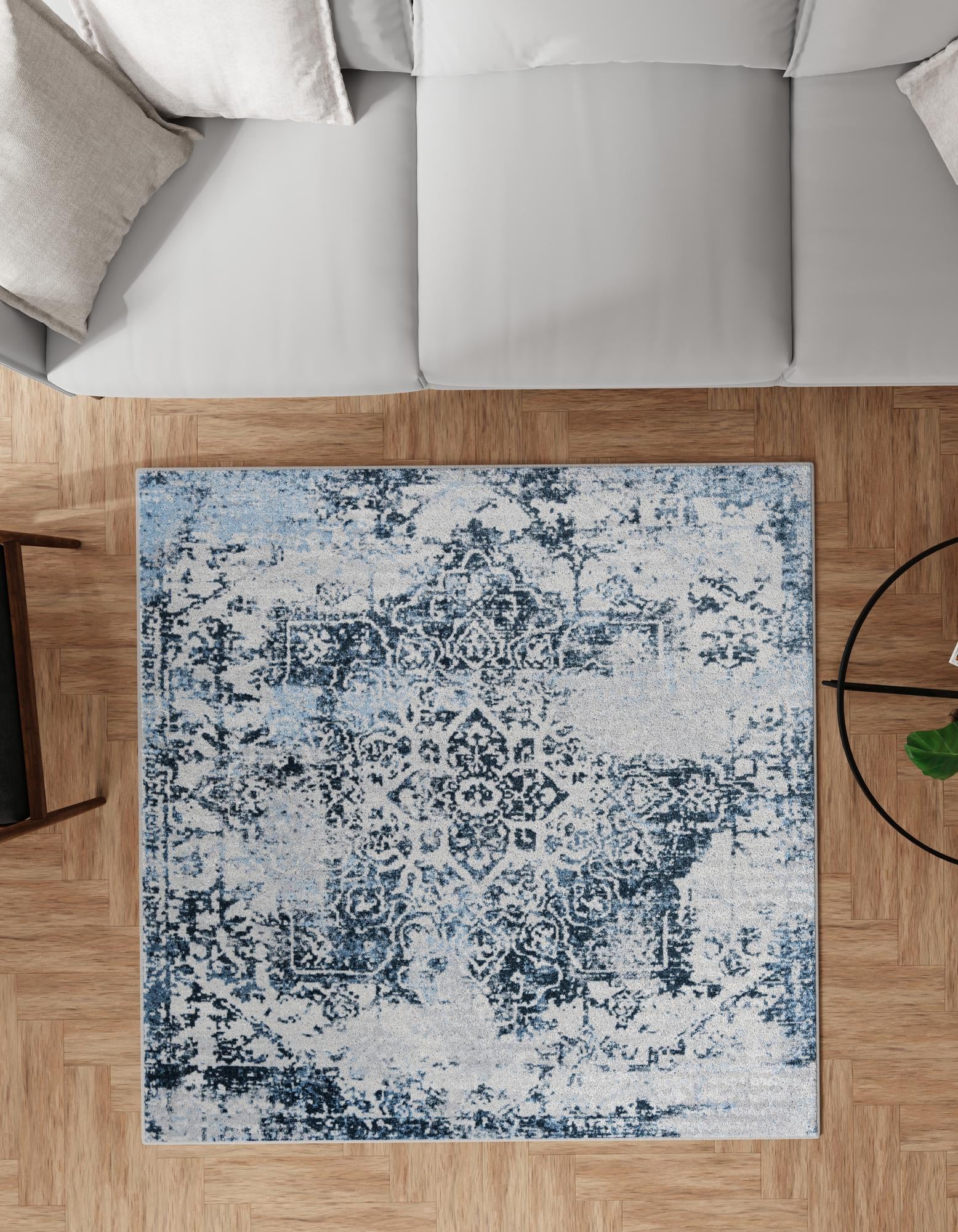 5' 3 x 5' 3 Kamala Washable Square Rug