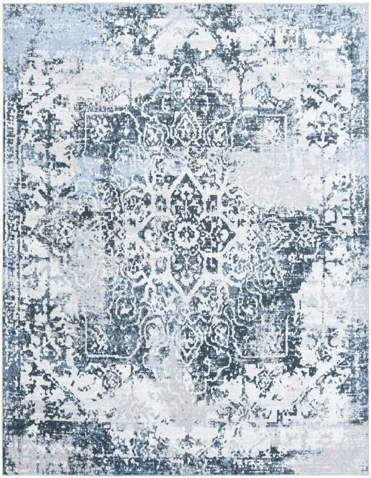 Detail image of 7' 10 x 7' 10 Kamala Washable Square Rug