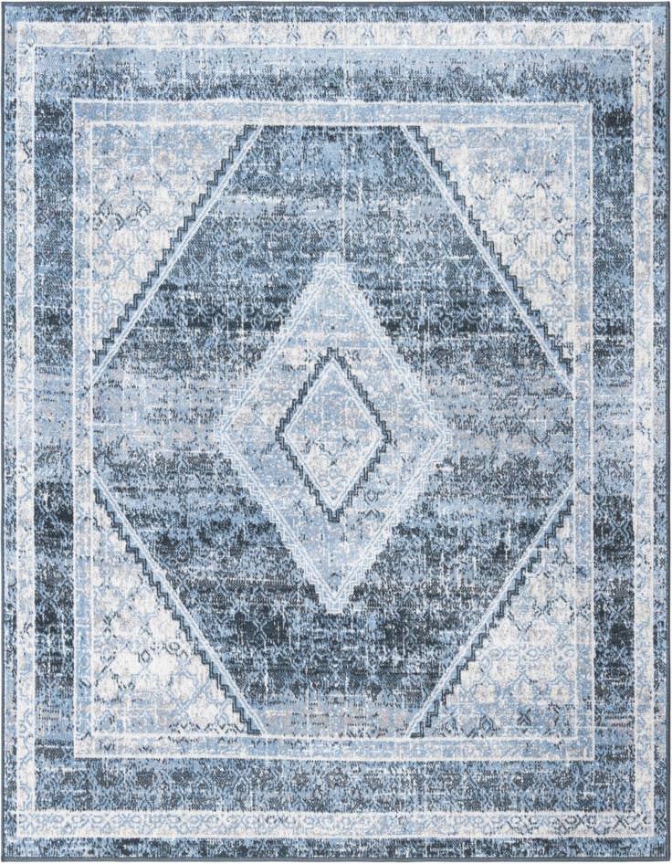 Detail image of 5' 3 x 5' 3 Kamala Washable Square Rug