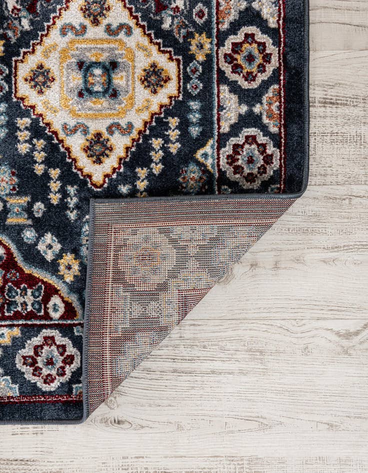 Detail image of 7' 10 x 7' 10 Kamala Washable Square Rug
