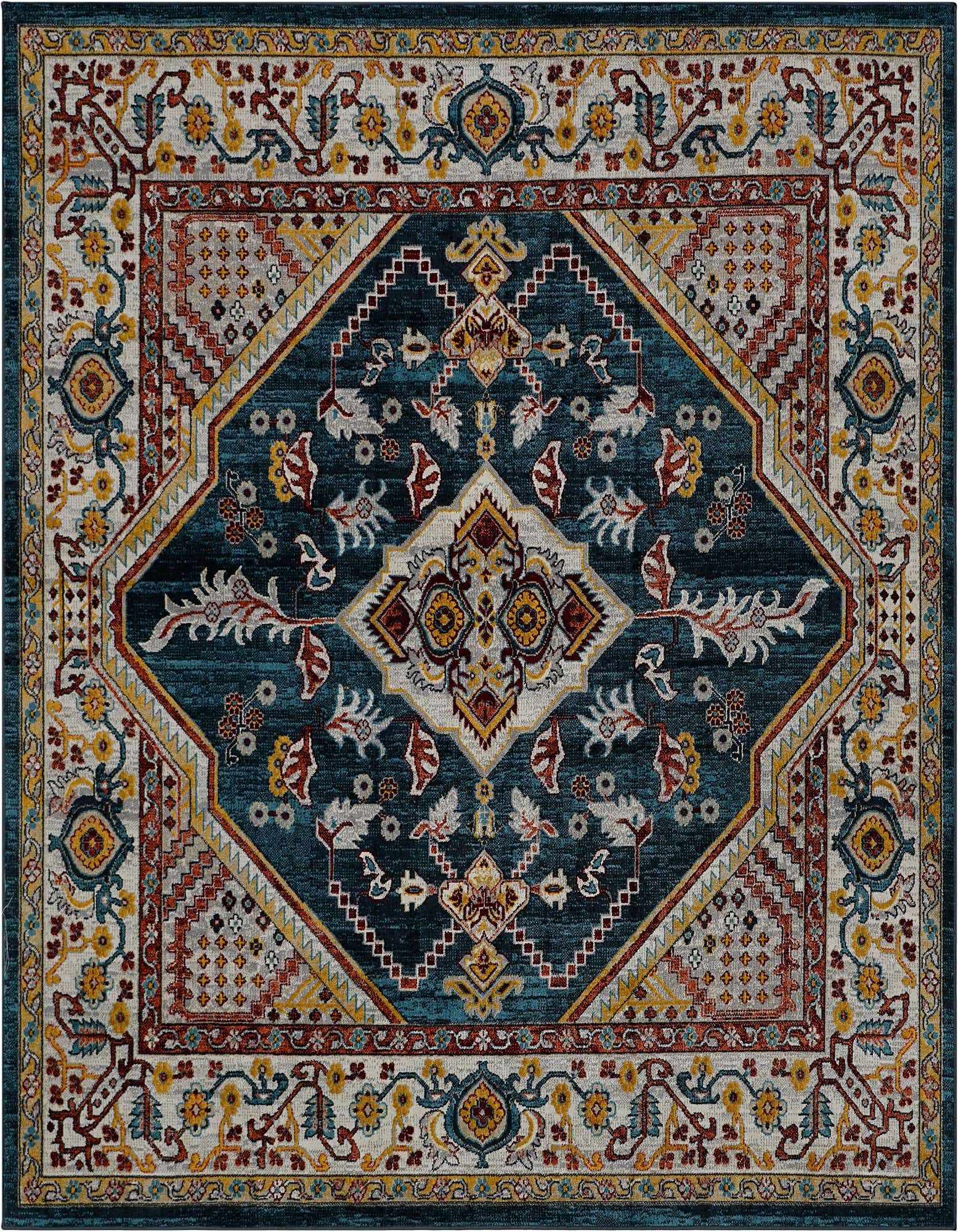 7' 10 x 7' 10 Kamala Washable Square Rug