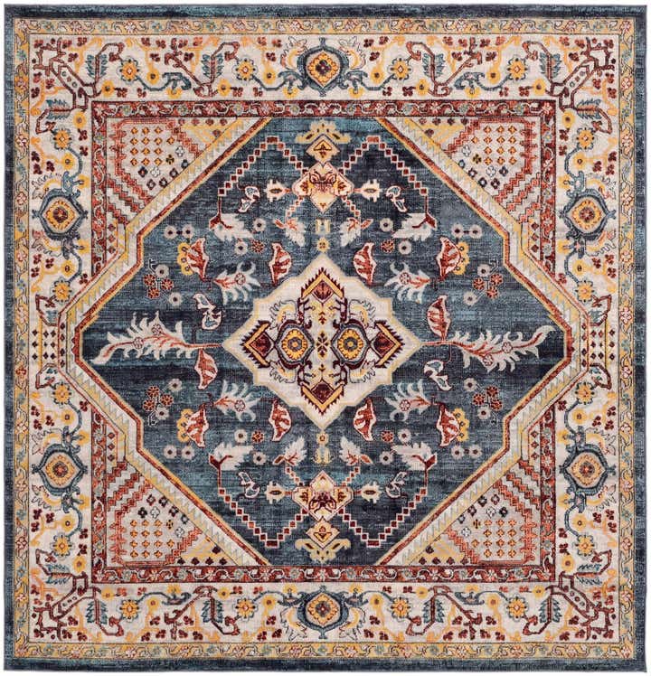 7' 10 x 7' 10 Kamala Washable Square Rug