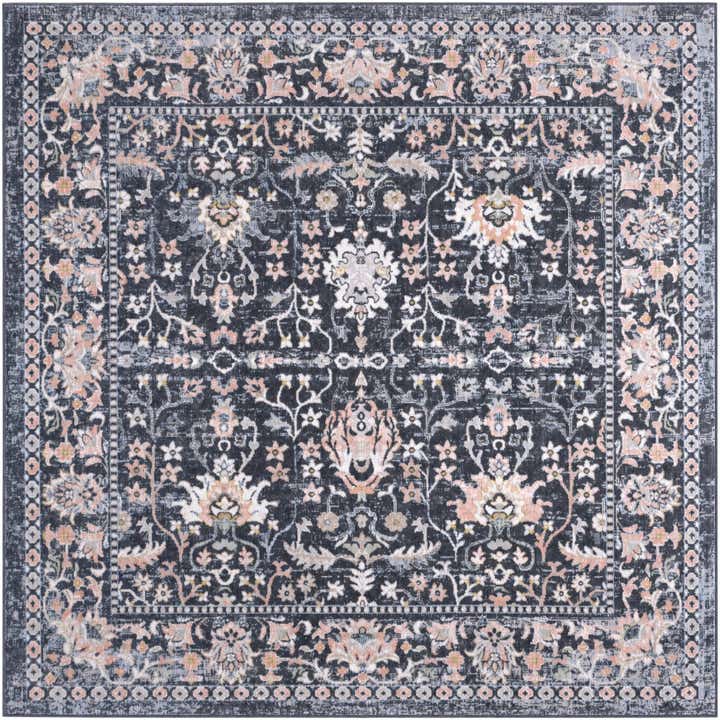 7' 10 x 7' 10 Kamala Washable Square Rug