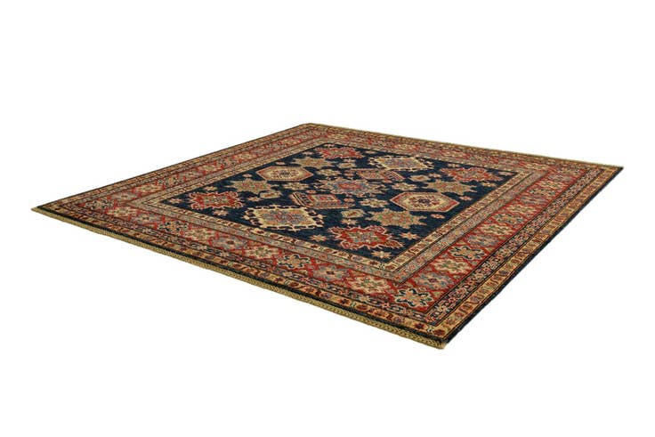 Detail image of 6' 1 x 6' 2 Hand Knotted Kazak Square Rug