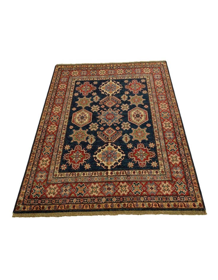 Detail image of 6' 1 x 6' 2 Hand Knotted Kazak Square Rug